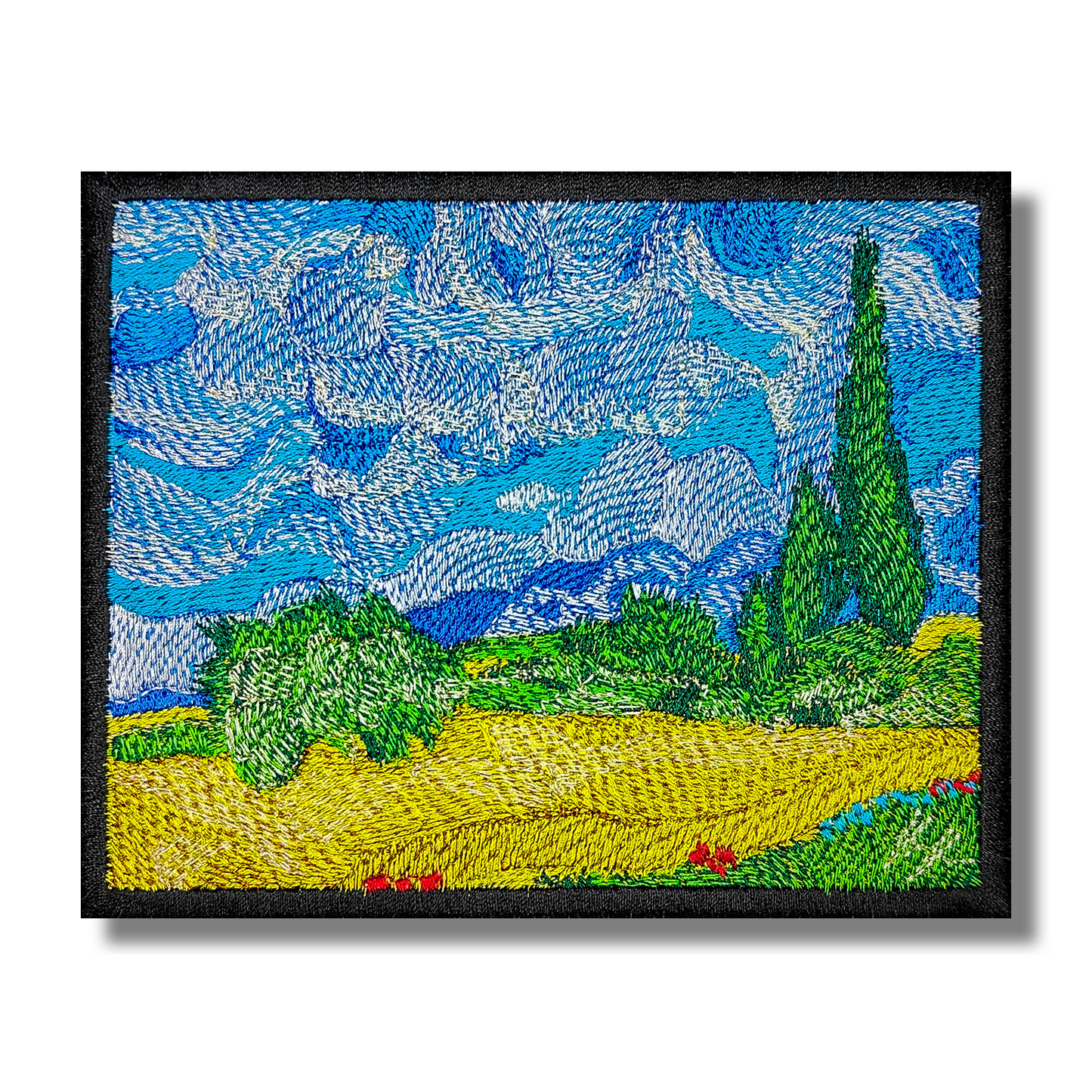 Vincent Van Gogh Wheat Field with Cypresses